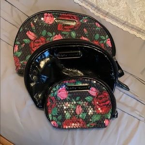 Betsy Johnson travel bag set